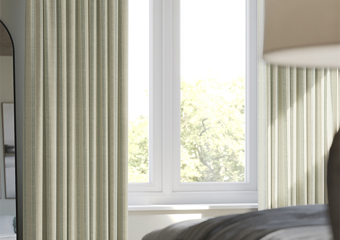 Emily Bond George Stripe, Sage - Made to Measure Curtains - Image 5